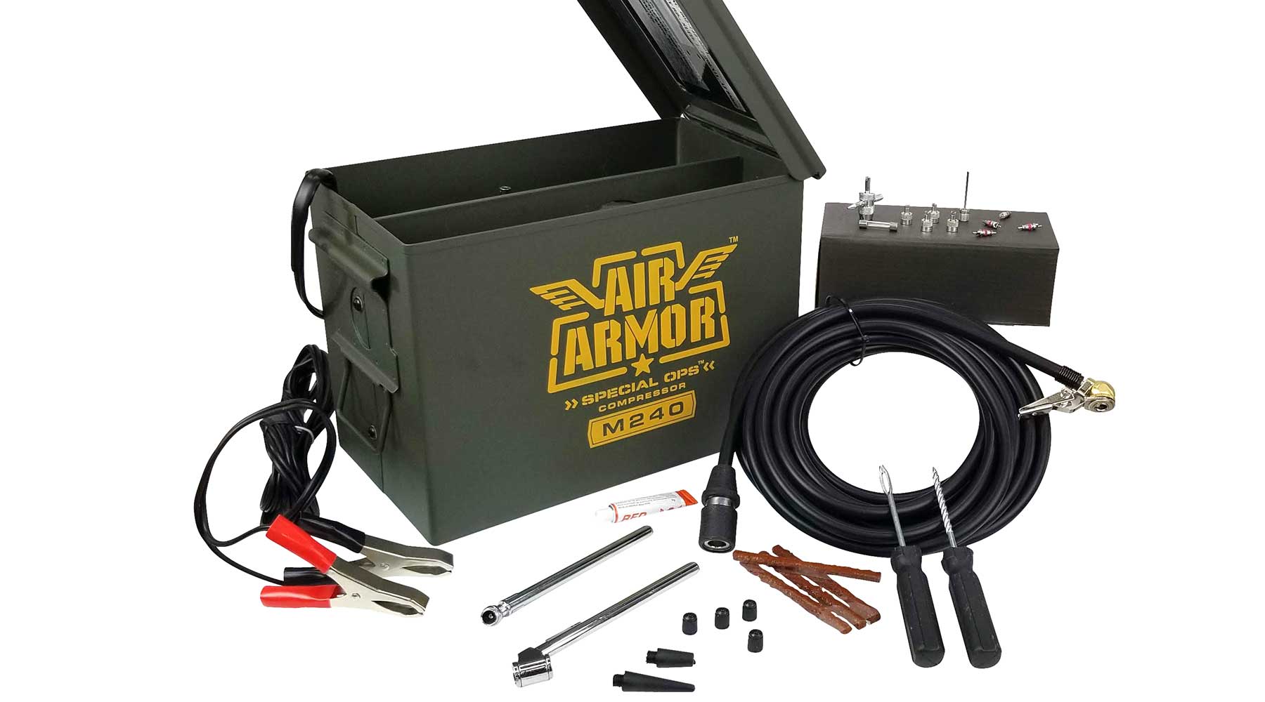 air armor m240 tire inflator with parts